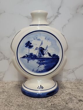 Vintage Delft blue style Lamp base